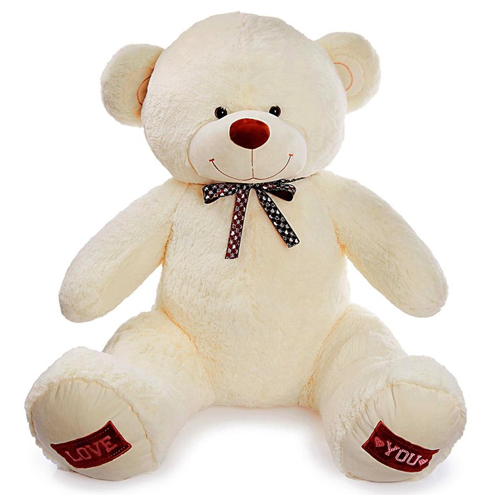 Мягкая игрушка «Медведь Амур», 150 см, цвет молочный амур батюшка