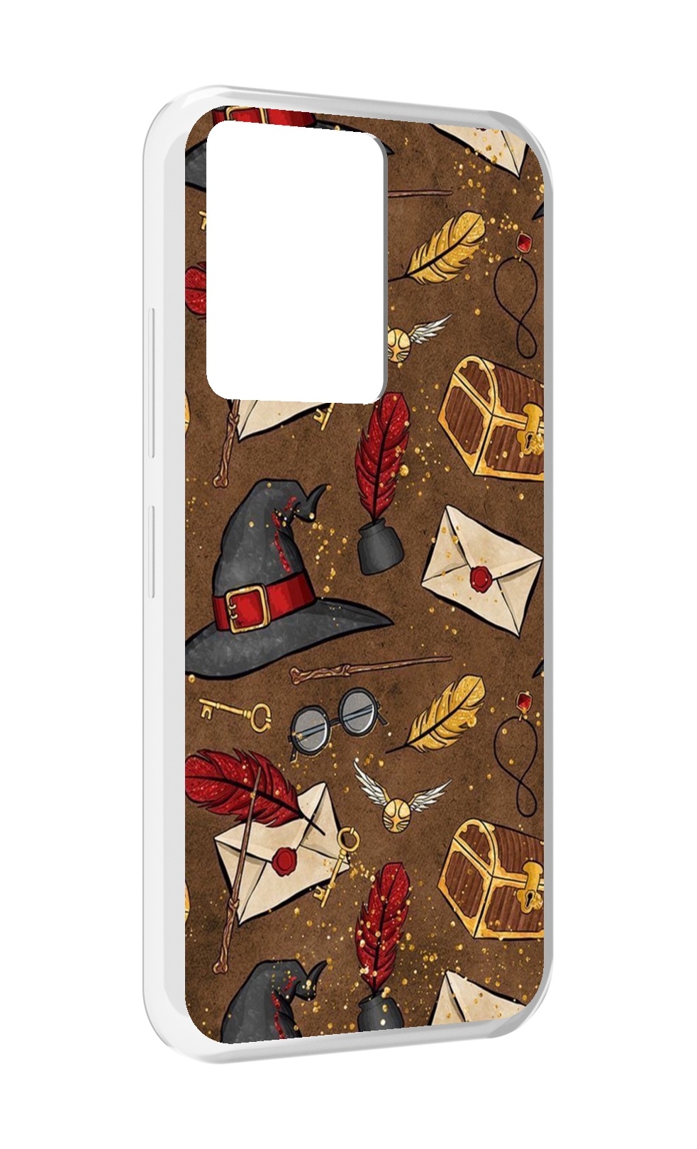 

Чехол MyPads гарри-поттер-вайб для Infinix Note 12 5G X671 / Note 12 Pro 5G, Прозрачный, Tocco