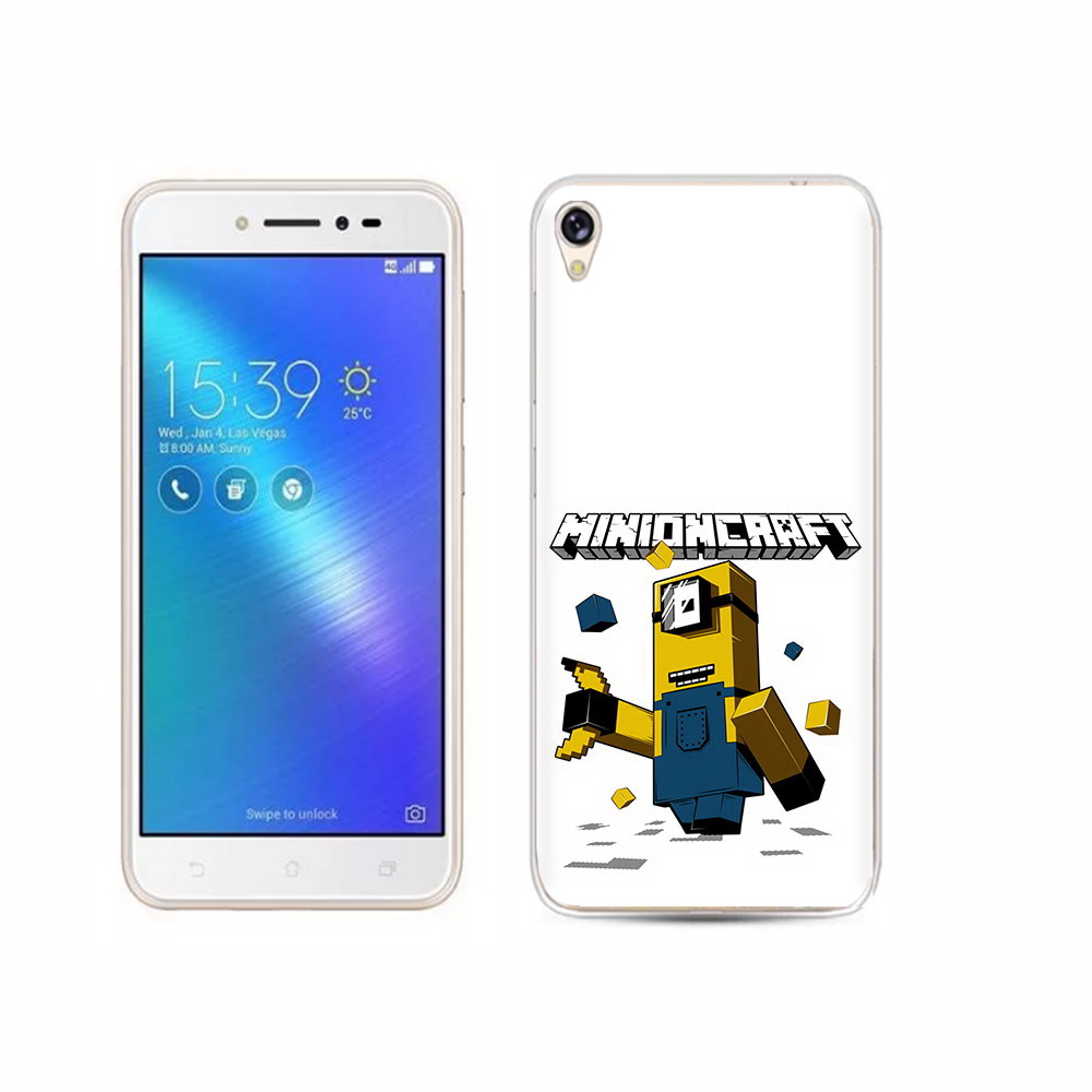 

Чехол MyPads Tocco для Asus ZenFone Live (ZB501KL) миньон, Прозрачный, Tocco