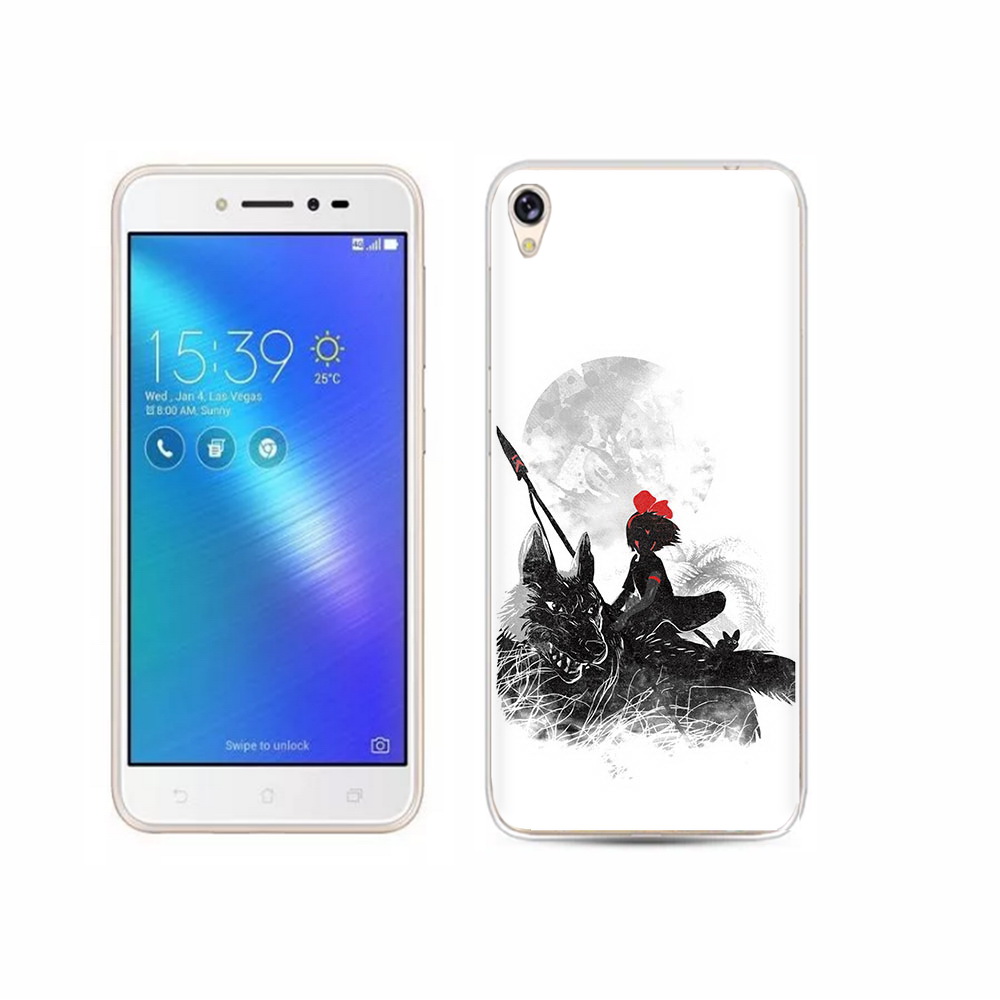 

Чехол MyPads Tocco для Asus ZenFone Live (ZB501KL) мононоке, Прозрачный, Tocco