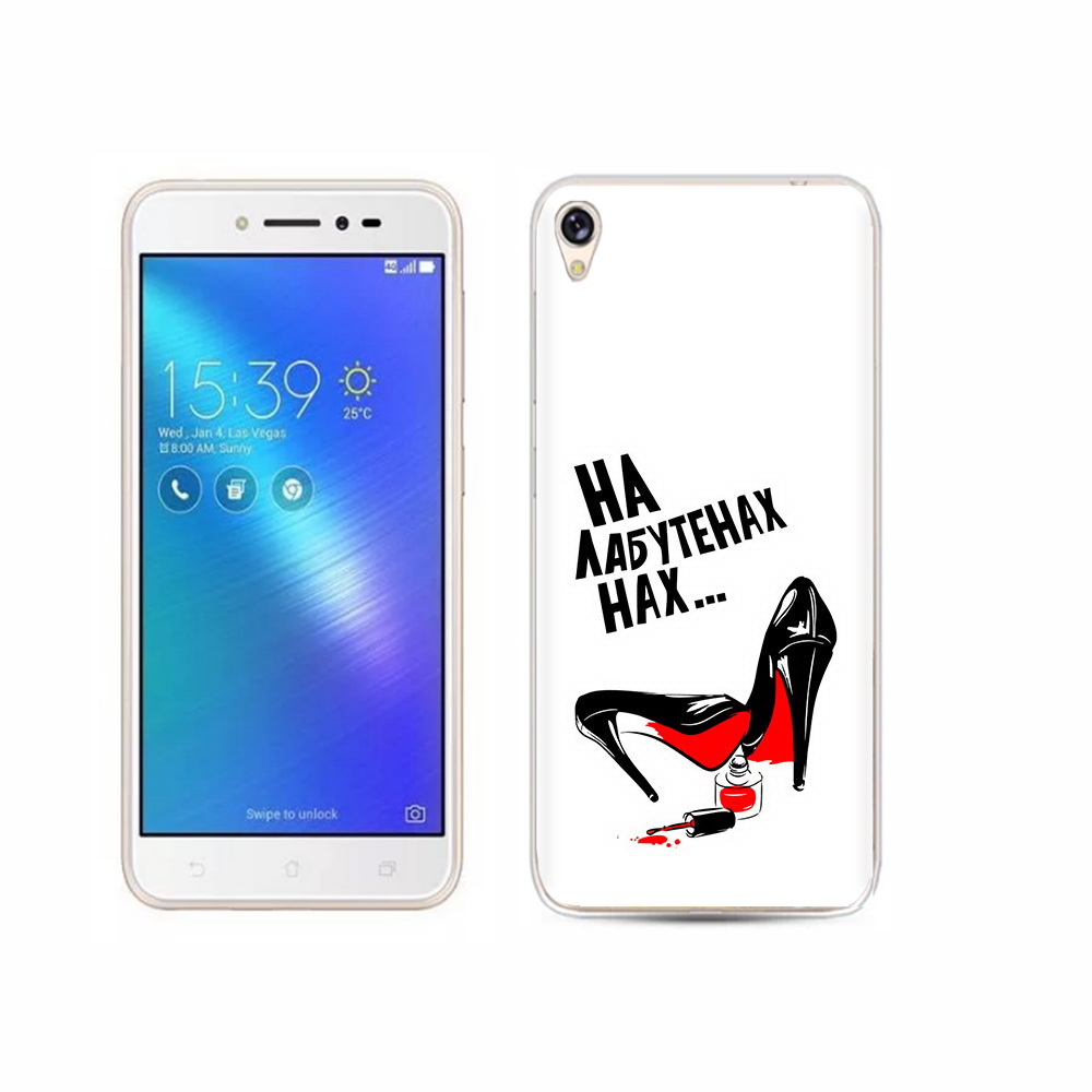 Чехол MyPads Tocco для Asus ZenFone Live (ZB501KL) на лабутенах
