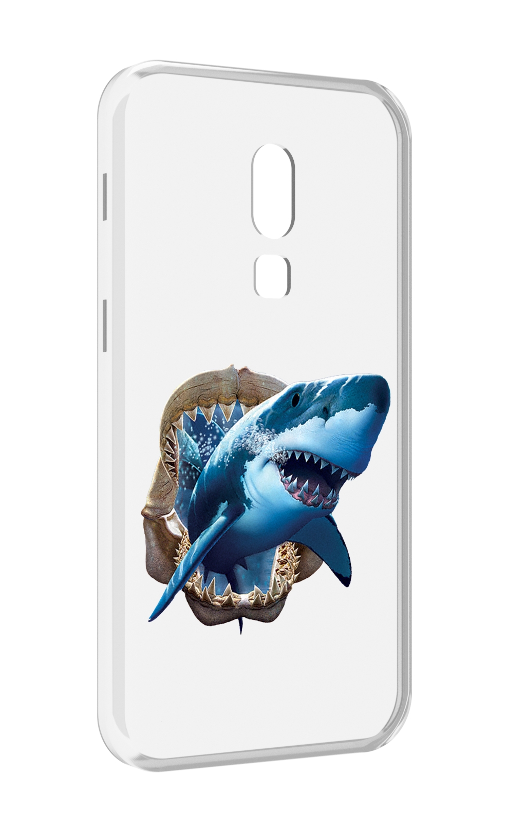 

Чехол MyPads челюсти для Meizu V8, Прозрачный, Tocco
