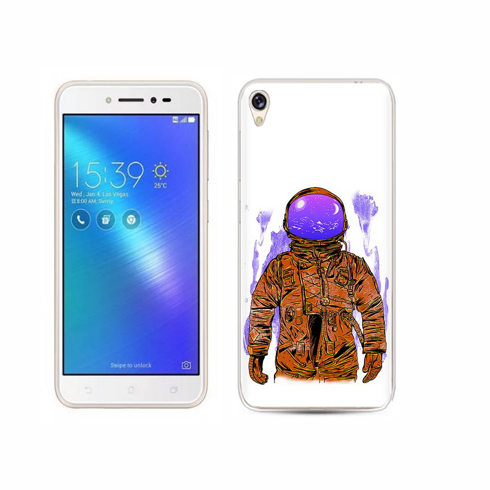

Чехол MyPads Tocco для Asus ZenFone Live (ZB501KL) нарисованный мужчина в скафандре, Прозрачный, Tocco