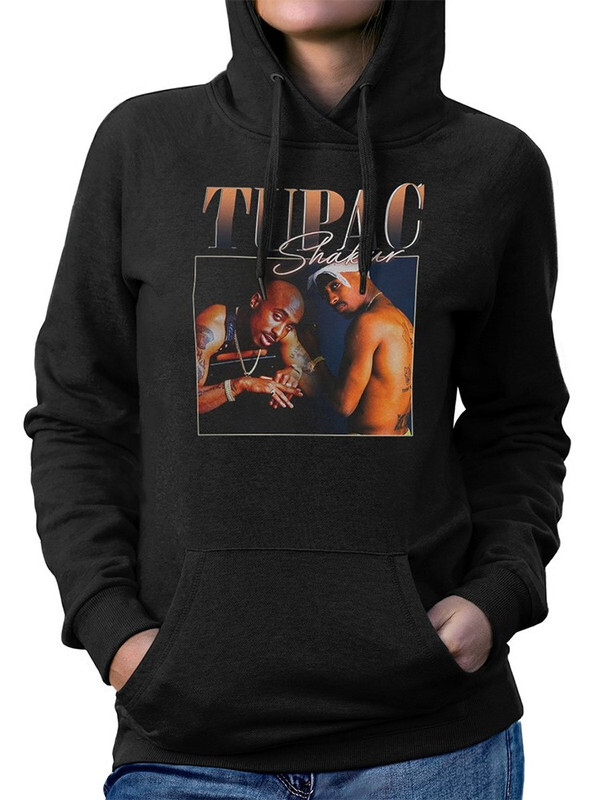 

Худи женское Dream Shirts Тупак Шакур / 2Pac - Tupac Shakur черное 46 RU, Тупак Шакур / 2Pac - Tupac Shakur