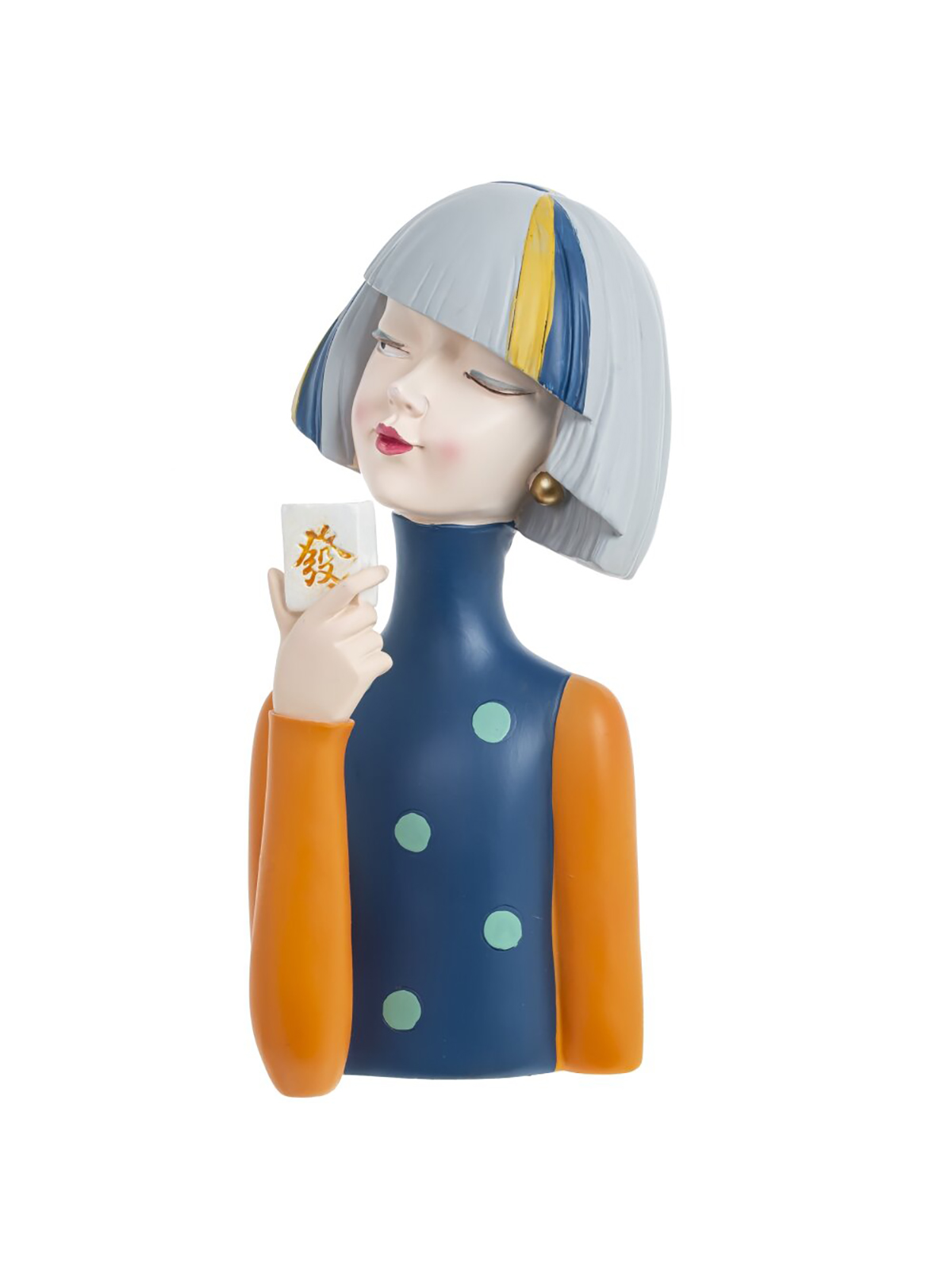 

Фигурка Девушка ALAT Home 786278, Синий