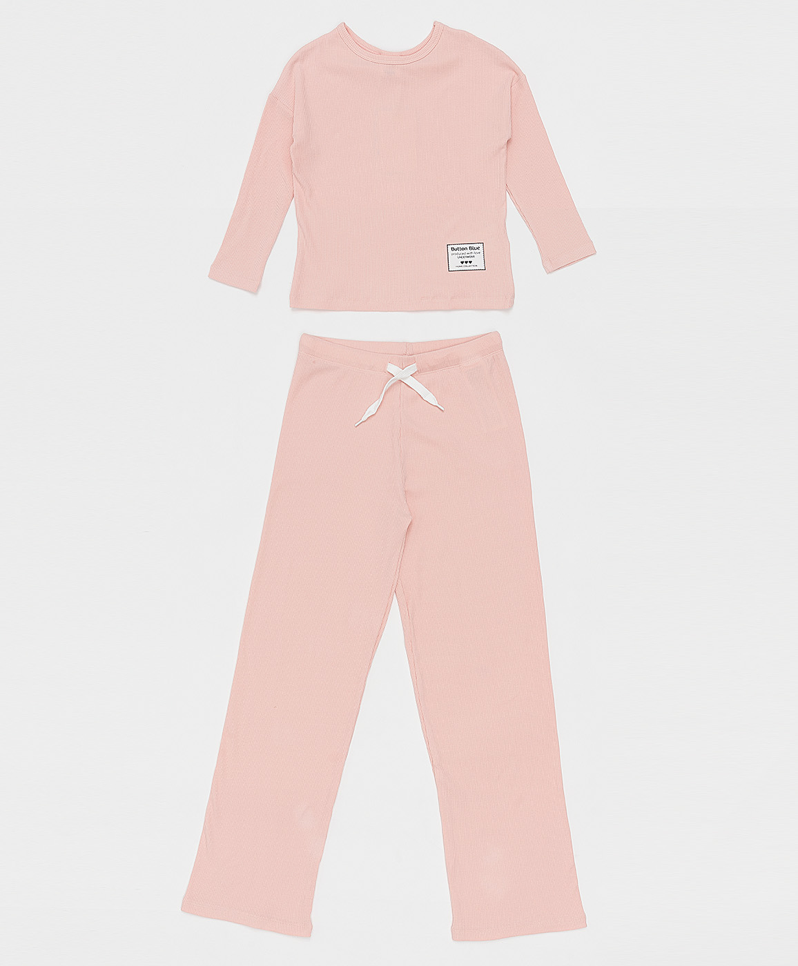 Купить Детская пижама Button Blue розовая 121BBGJU97011200 размер 152-158,