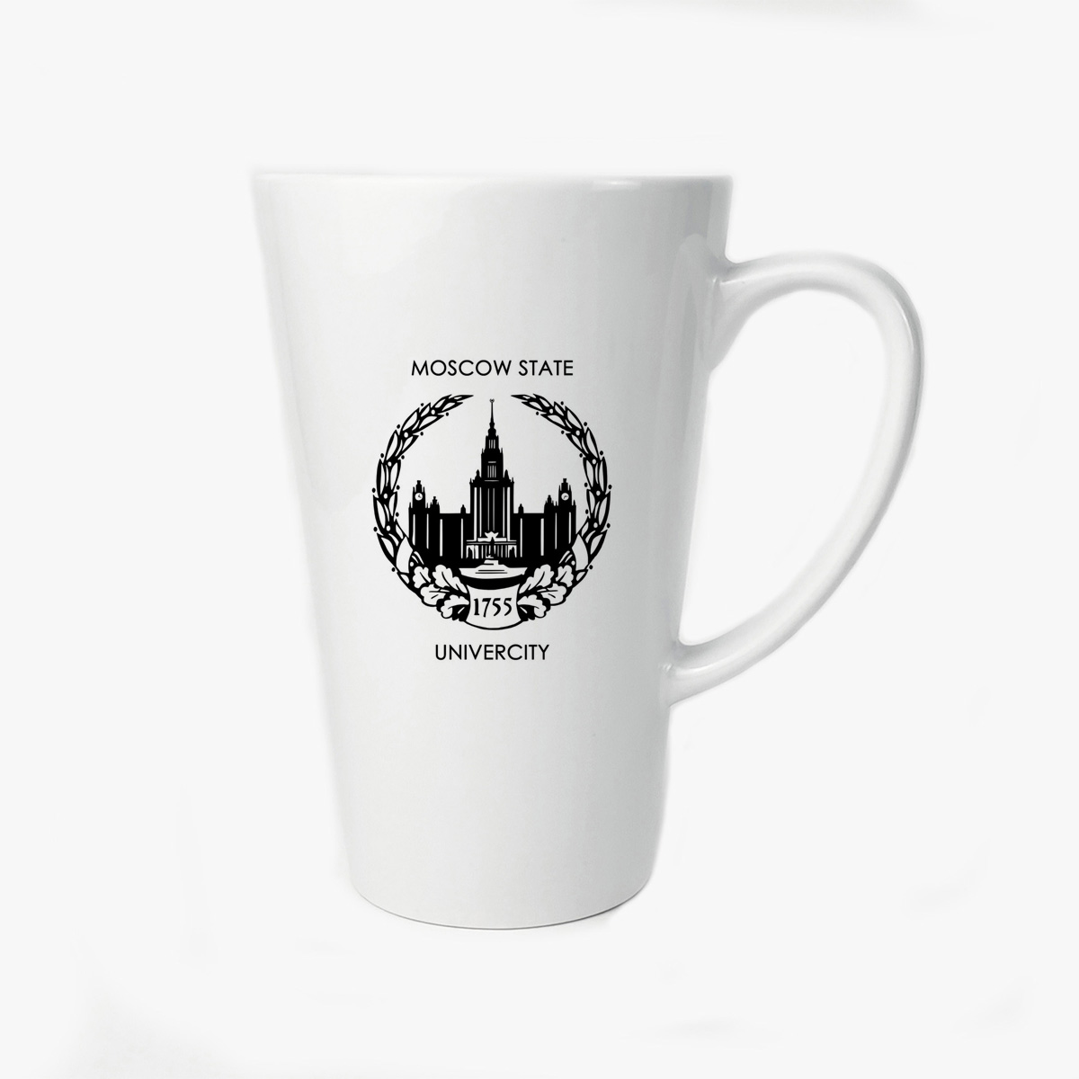 

Большая конусная кружка CoolPodarok Moscow state Univercity 1755