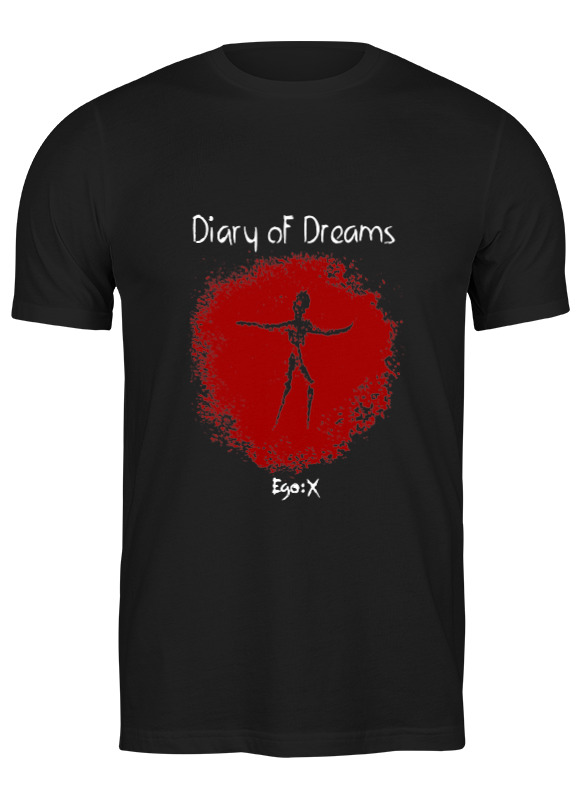 

Футболка мужская Printio Diary of dreams / ego:x 3703974 черная 3XL, Черный, Diary of dreams / ego:x 3703974