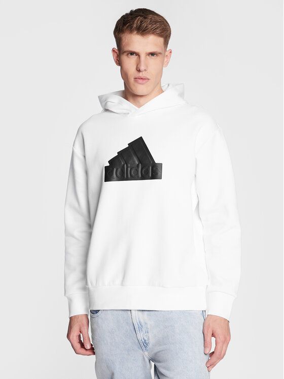 

Худи мужское Adidas 0000301176701 белое XL, Белый, 0000301176701