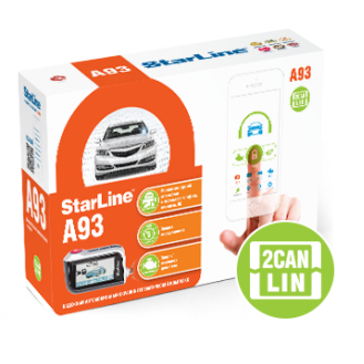 

Автосигнализация StarLine A93 2CAN LIN, A93 2CAN LIN