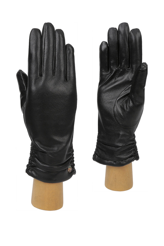 

Перчатки женские FABRETTI F35-1_6,5 черные, р. 6.5, F35-1_6,5