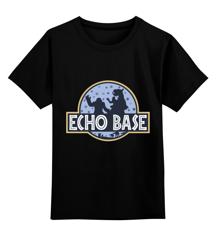 

Детская футболка Printio Echo base цв.черный р.116, 0000003362196