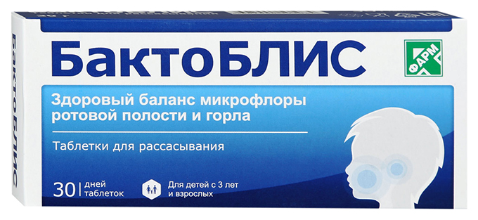 Купить БактоБЛИС+ таблетки для рассасывания 30 шт., Medico Domus