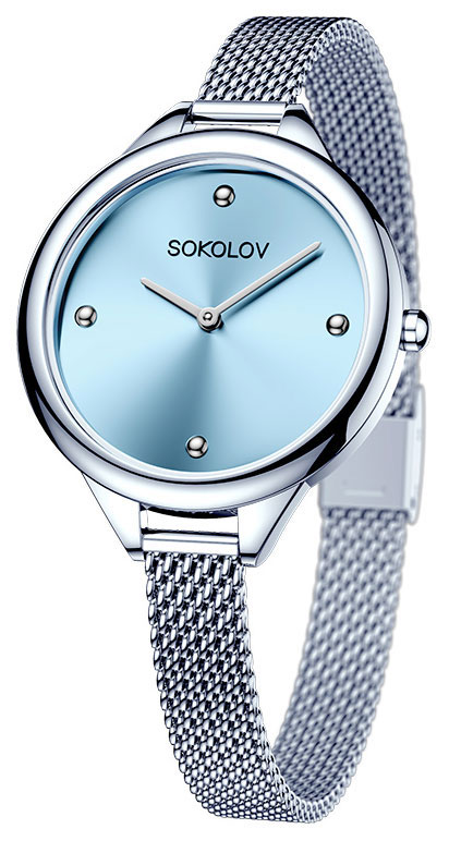 фото Наручные часы кварцевые женские sokolov 306.71.00.000