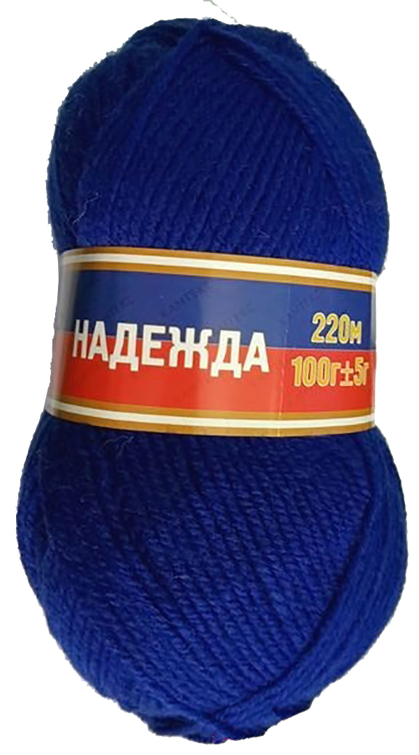 

Пряжа Камтекс "Надежда", цвет 019 василёк, 10 мотков, арт. 485309 ( 10)