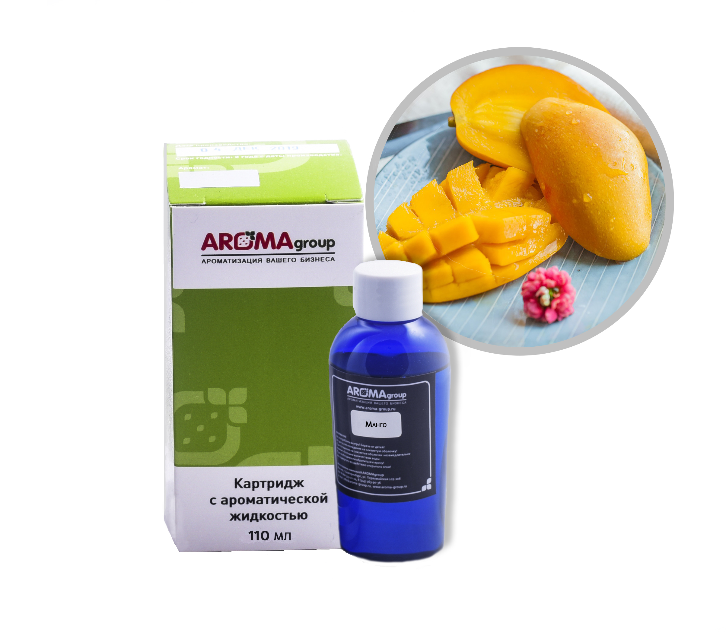 фото Картридж для аппарата aromagroup spa 200, "манго" / к110006