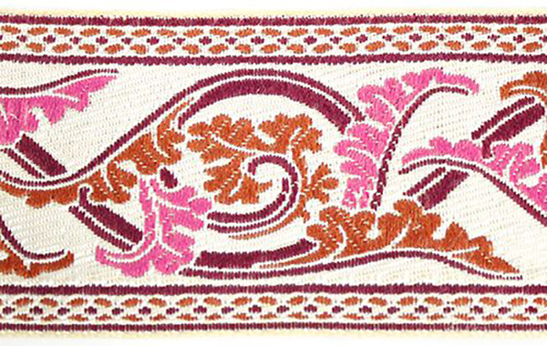 

Тесьма жаккардовая, 60 мм x 9 м, арт. SR7