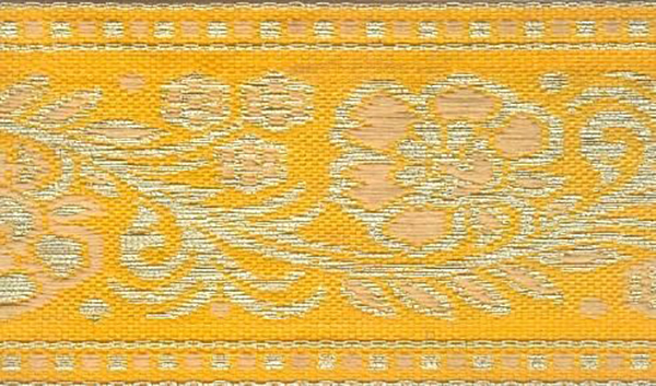 

Тесьма жаккардовая, 40 мм x 16,4 м, цвет: 5, арт. 3962