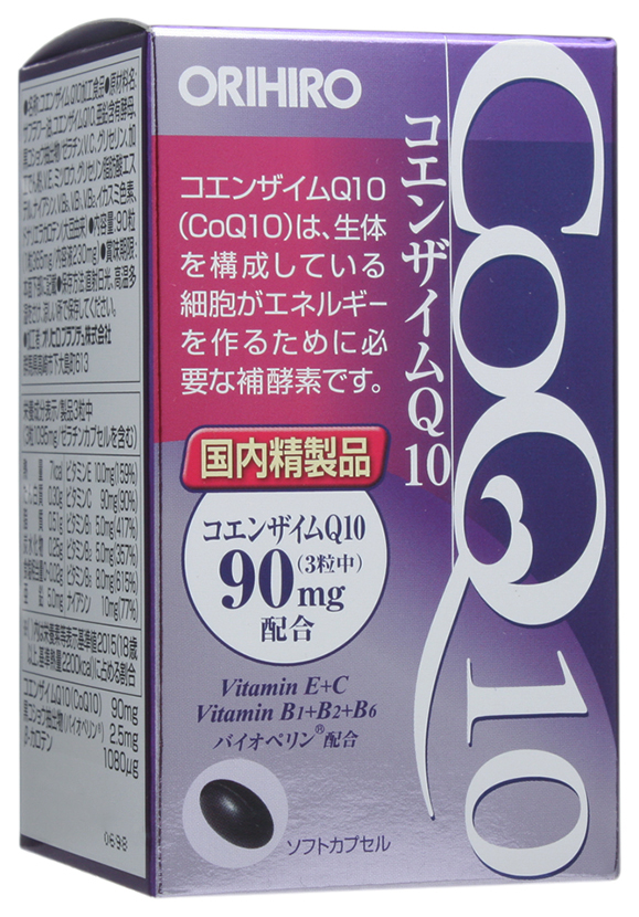 Купить Орихиро Коэнзим Q10 с витаминами капсулы 90 шт., ORIHIRO