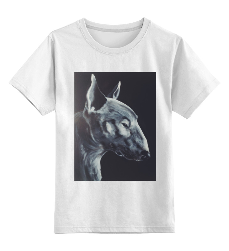 

Детская футболка классическая Printio Bull terrier, р. 104, Белый, 0000000663943