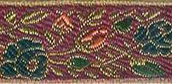 

Тесьма жаккардовая, 25 мм x 9 м, цвет: С16, арт. SR1049