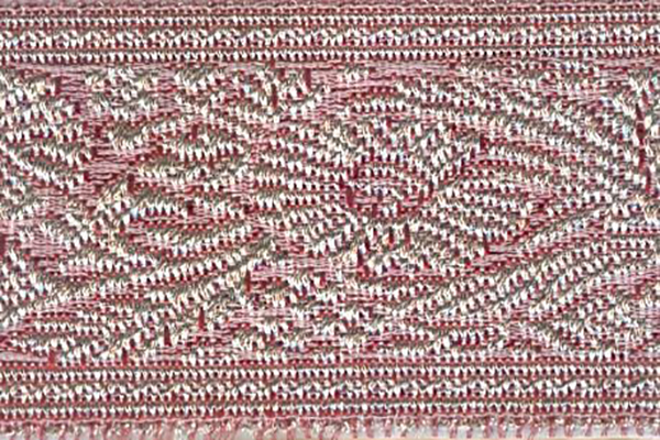 

Тесьма жаккардовая, 40 мм x 9 м, цвет: 27, арт. SR656