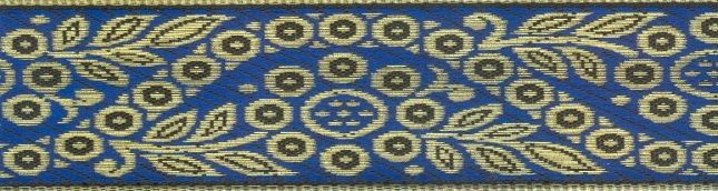 

Тесьма жаккардовая, 40 мм x 9 м, цвет: 325, арт. SR1339