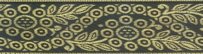 

Тесьма жаккардовая, 40 мм x 9 м, цвет: 17, арт. SR1339