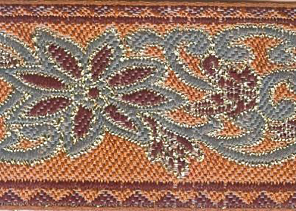

Тесьма жаккардовая, 40 мм x 9 м, цвет: 155, арт. SR97