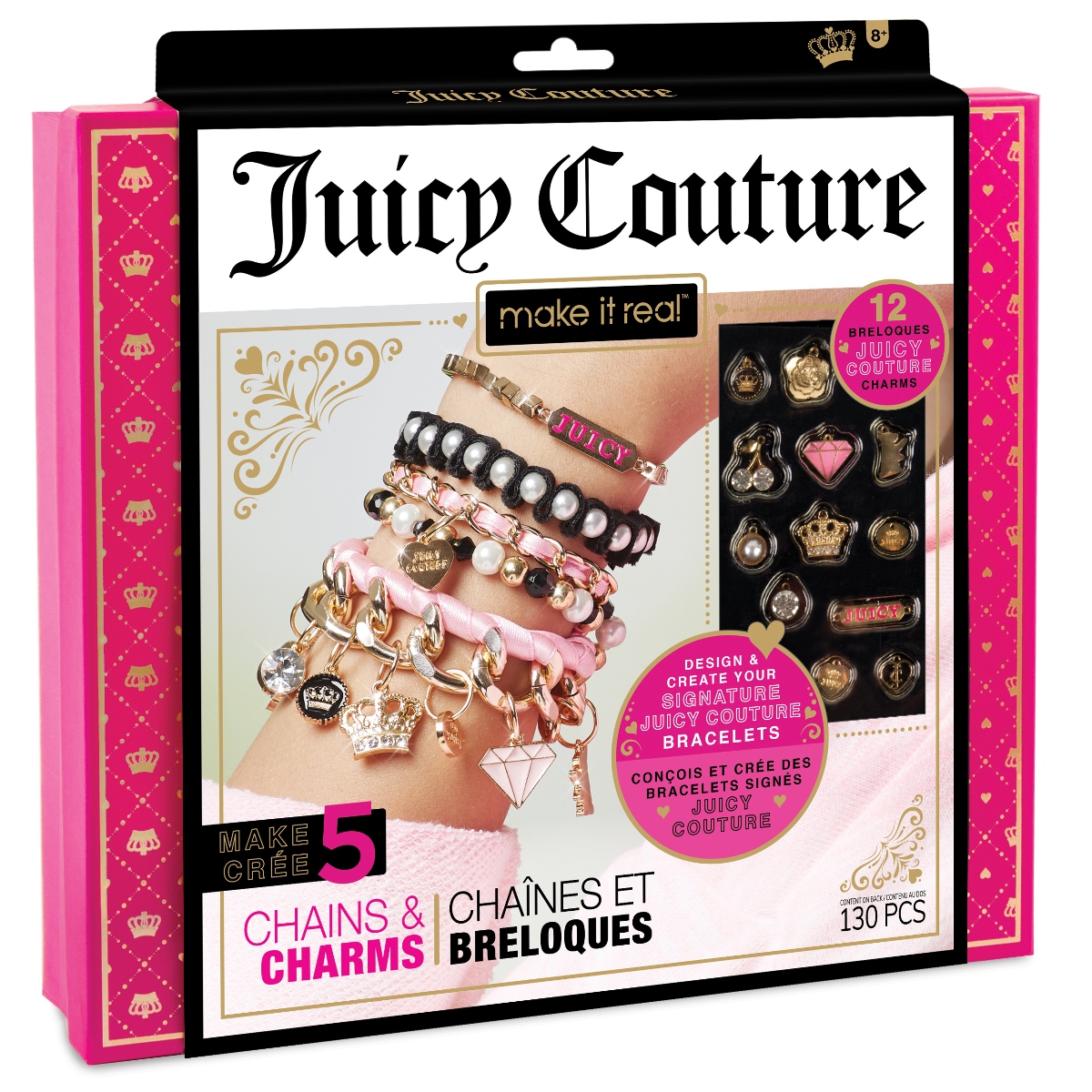 фото Набор для создания бижутерии juicy couture стильные браслеты