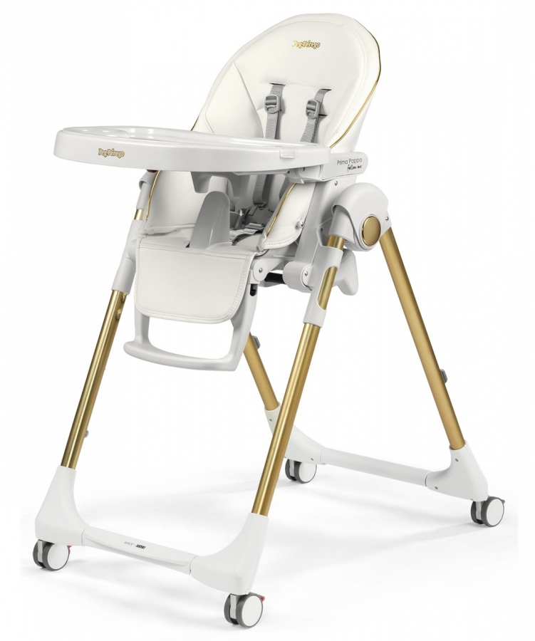 фото Стульчик для кормления peg-perego prima pappa follow me gold