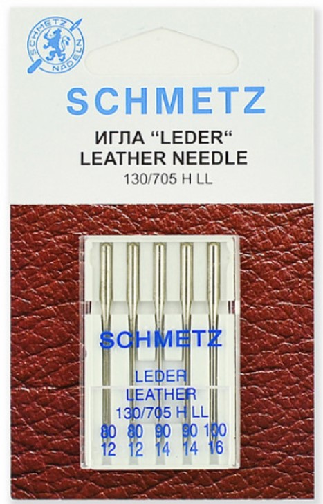 

Иглы для кожи набор, Schmetz
