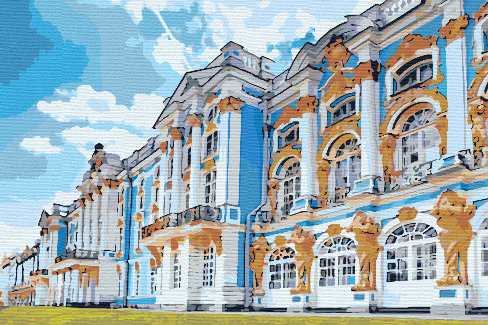 Город пушкин дворец екатерининский
