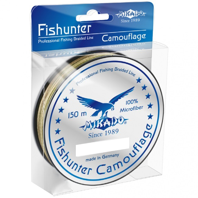 

Леска плетеная Mikado Fishunter 0,26 мм, 125 м, 21,5 кг, camouflage, Зеленый;коричневый, Fishunter