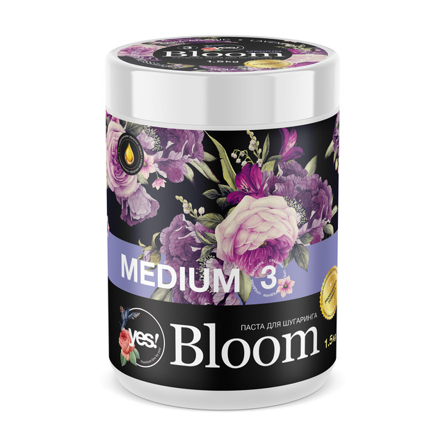 

Cахарная паста для шугаринга yes! Bloom, средняя 1.5 кг