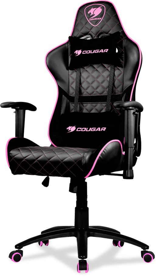 фото Игровое кресло cougar, розовый/черный