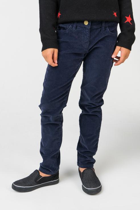 

Брюки для девочки ZADIG & VOLTAIRE, цв.синий, р-р 138, X14050/854 FW18/19