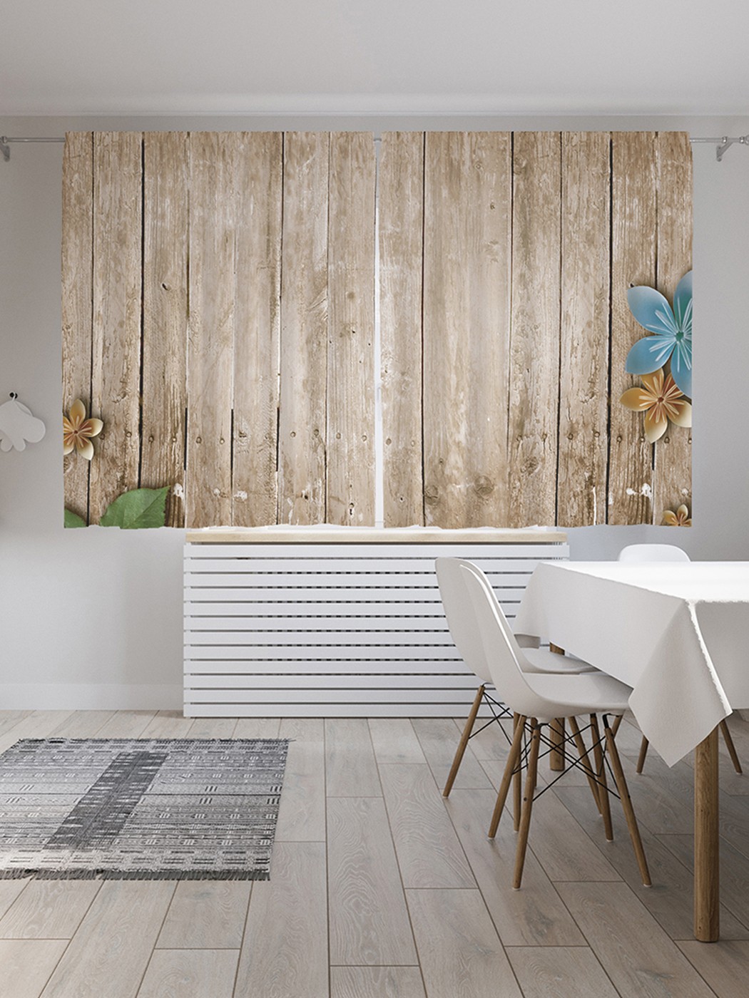 

Шторы под лён «Роскошное творение», серия Oxford DeLux, 290х180 см