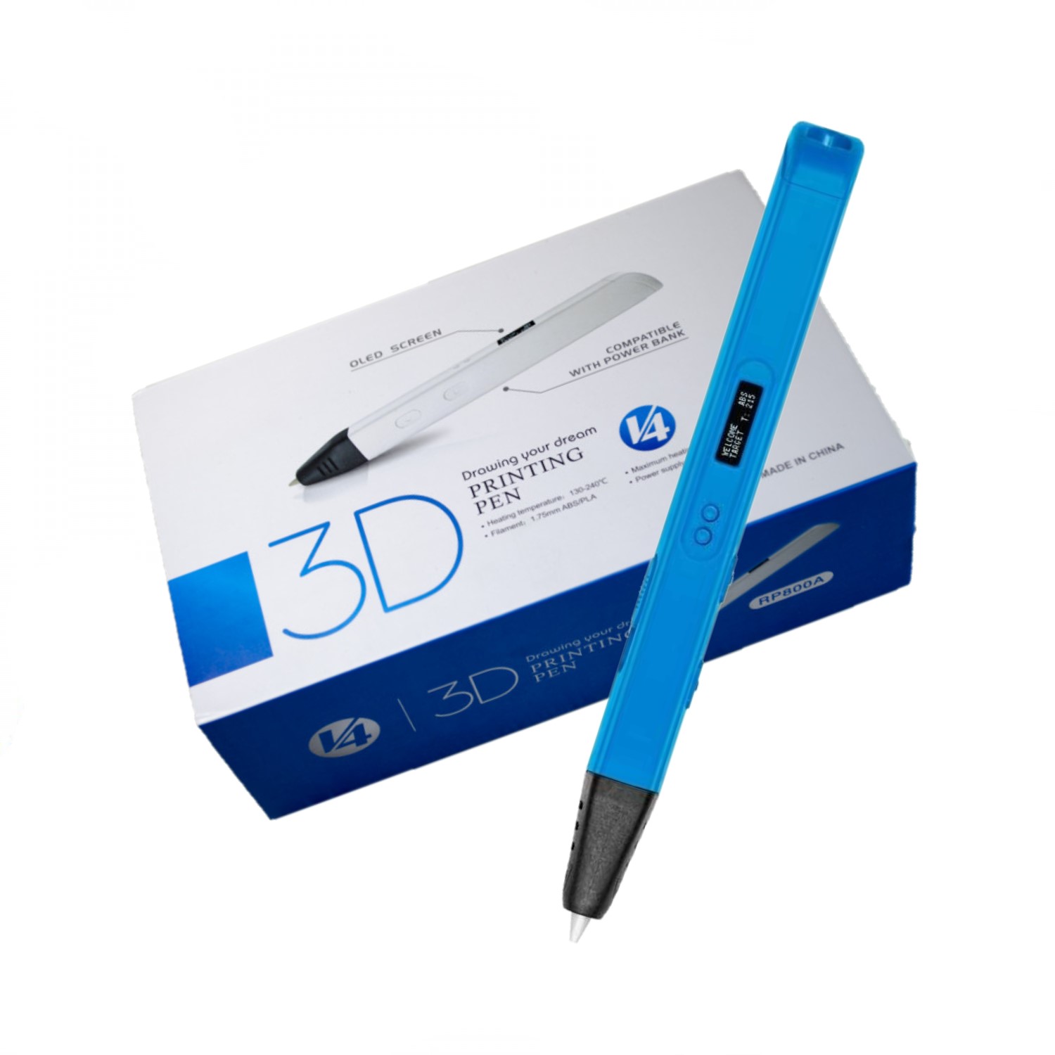 

3D ручка EASY REAL RP800A Фантастик, цвет: синий