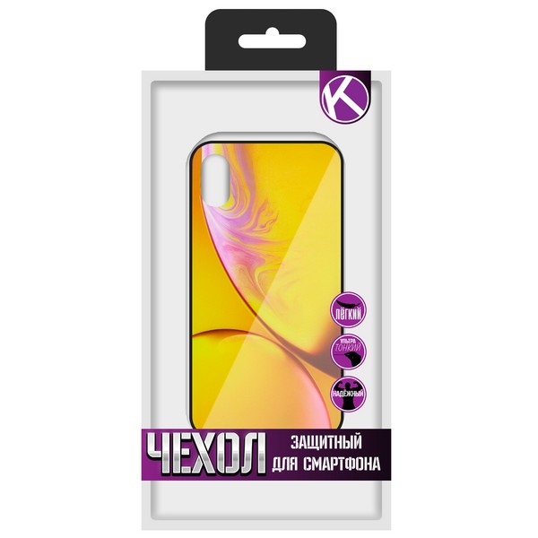 фото Чехол krutoff screen glass для iphone xs (15466)