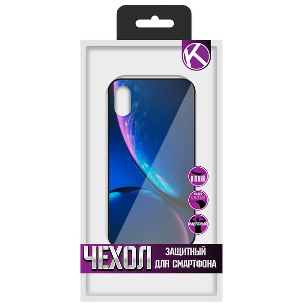 фото Чехол krutoff screen glass для iphone xs (15468)