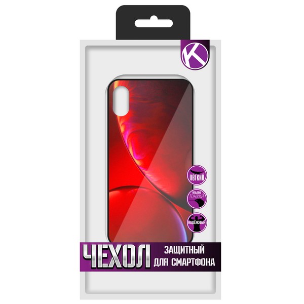 фото Чехол krutoff screen glass для iphone xs (15469)