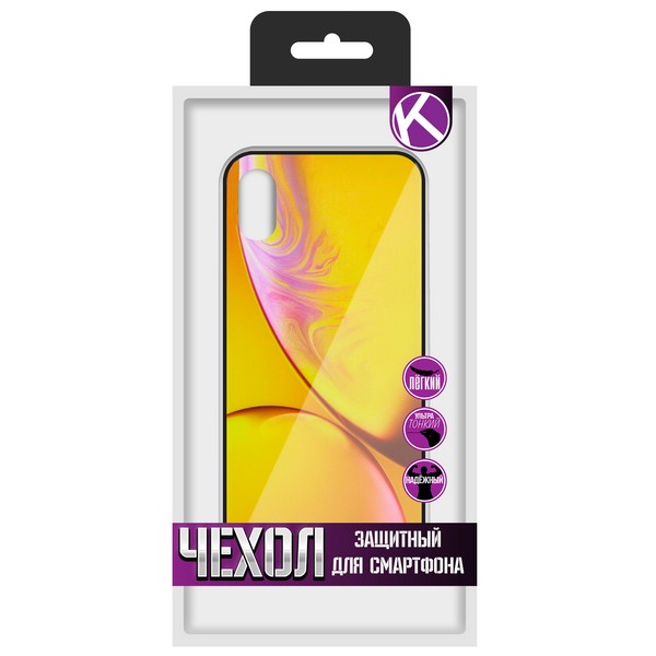 фото Чехол krutoff screen glass для iphone xs max (15466)