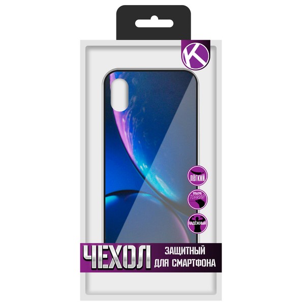 фото Чехол krutoff screen glass для iphone xs max (15468)