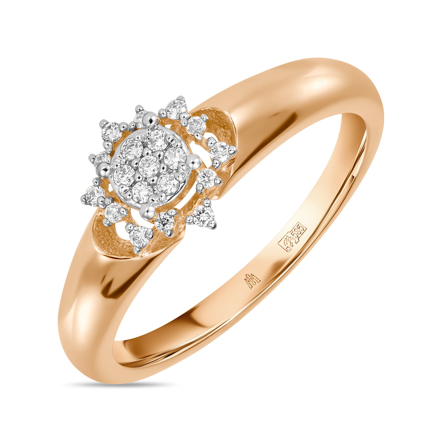 

Кольцо из красного золота с бриллиантом р. 17.5 MIUZ Diamonds R2018-RR010013ADI, R2018-RR010013ADI