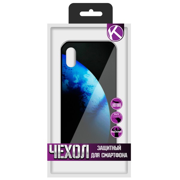 фото Чехол krutoff screen glass для iphone xs max (15481)