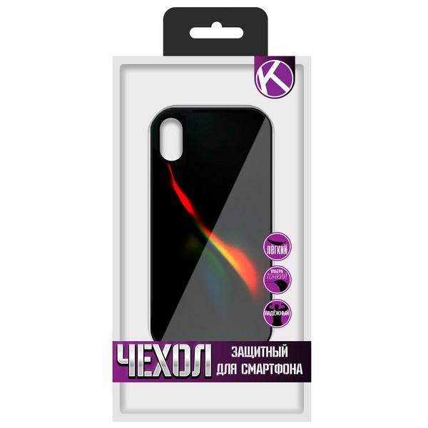 фото Чехол krutoff screen glass для iphone xs (15478)