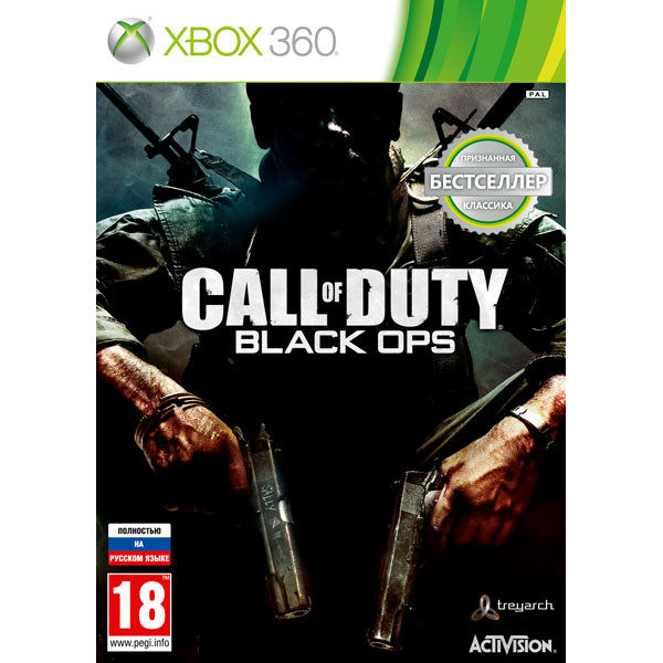 фото Игра call of duty: black ops для xbox 360 activision