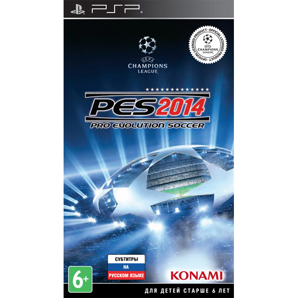 Игра Pro Evolution Soccer 2014 (PES 2014) для PSP