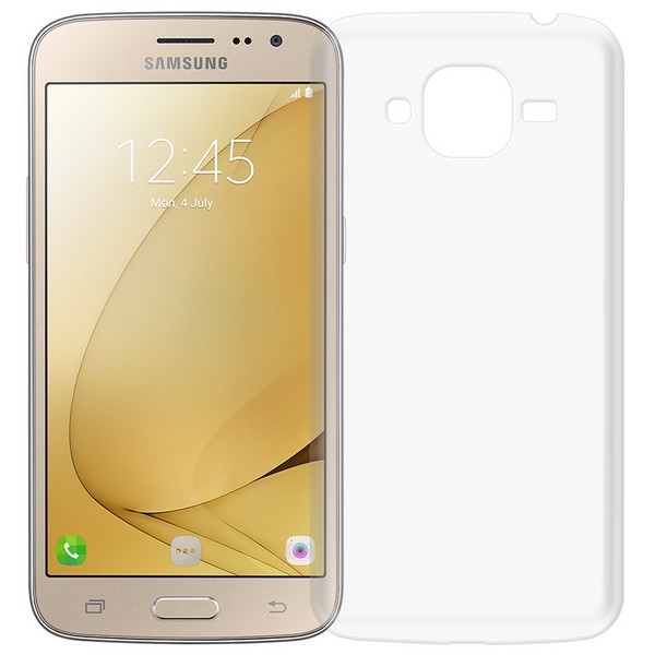 фото Чехол krutoff silicone для samsung galaxy j2 transparent